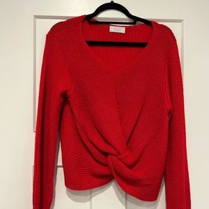 Knit sweater